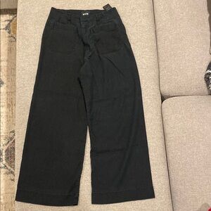Maeve Black Wide Leg Pants